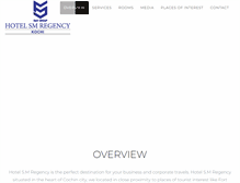 Tablet Screenshot of hotelsmregency.com